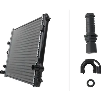 Chladič motoru Chladič, chlazení motoru HELLA 8MK 366 301-371