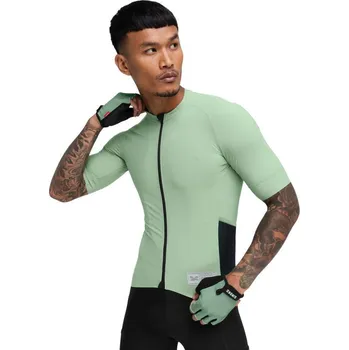 Cyklistické oblečení SIROKO Pánský gravelový cyklistický dres s krátkým rukávem GM2 Wilder Zelená XS ZELENÁ