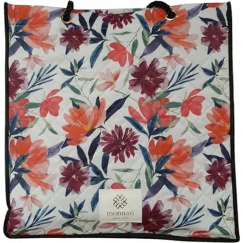 Kabelka Monnari shopper kabelka polyester bílá