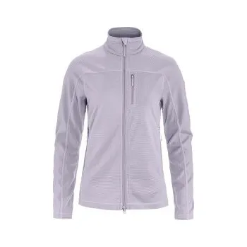 Dámská mikina Fjällräven Abisko Lite Fleece Jacket Women Lavender Mist fialová XL