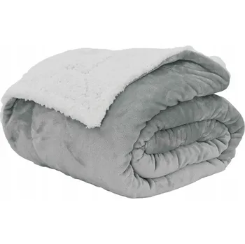 deka Plažová deka Šedá 150 x 200 cm Fleece