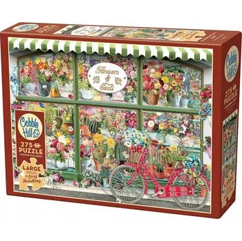 Puzzle Puzzle Cobble Hill 275 dílků Puzzle 275 KVĚTINY OBCHOD S KAKTUSY
