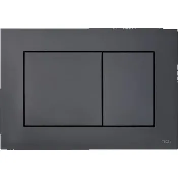 Splachovací tlačítko Tece Now ovládací tlačítko pro WC, černý lesk