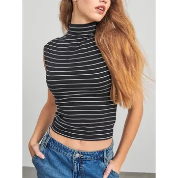 Dámská halenka Sinsay - Halenka s&nbsp;proužky - vícebarevná - 211AC-MLC - 211AC-MLC-XS-1