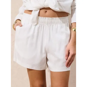 Oblečení a móda Sinsay - Kraťasy - krémová - 033AM-01X - 033AM-01X-S-1