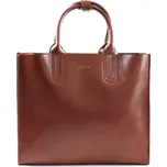 Dámská hnědá kožená kabelka BELVIANA TORBA FL31 BELVIANA BROWN (03) 6609 Velikost: ONE SIZE