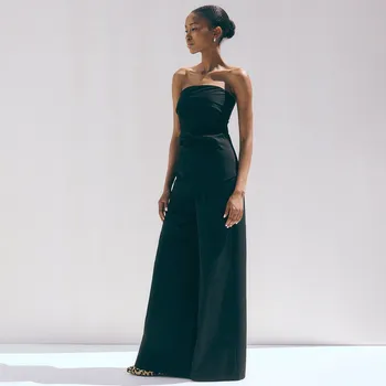 Dámské kalhoty Reserved - Kalhoty se širokými nohavicemi - černý - 4422T-99X - 4422T-99X-XS