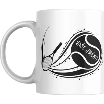 GRAVENO Tenisový hrnek se jménem