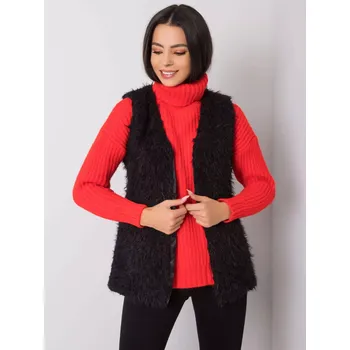 Dámské sako Dámská vesta TW KZ 1402.10P Černá - Och Bella černá L