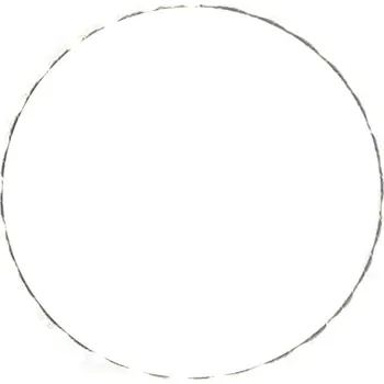 Vánoční osvětlení Eurolamp 600-22413 závěsný kroužek 45 LED teplá bílá