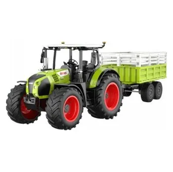 RC model ostatní RC traktor Claas Axion 870 1:24 s vyklápěcím přívěsem, zvuky, světla DOUBLE E - RC_323988