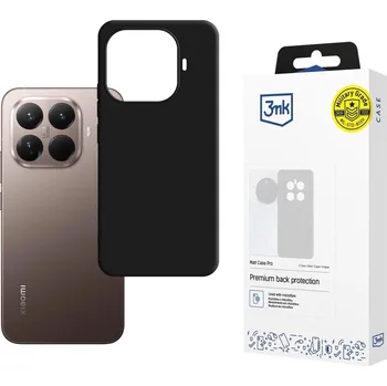 Pouzdro na mobilní telefon Ochranný kryt 3mk Matt Case PRO pro Samsung Galaxy A55 5G, černá