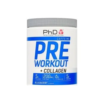 Anabolizér PhD Pre-Workout + Collagen 500 g - Blueberry