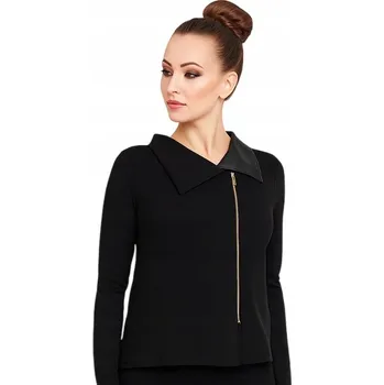 Dámské sako VIOLANA ČERNÉ sako DLOUHÝ rukáv vel. L