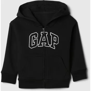 Chlapecká mikina GAP dětská mikina bavlna černá, velikost 98