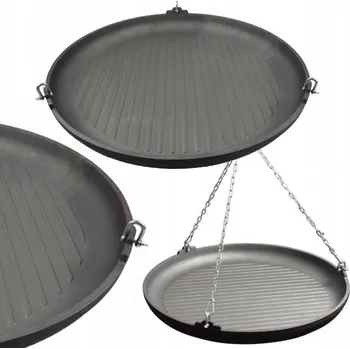 Pánev Tradiční litinová pánev Kawmet 63 cm