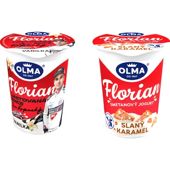 Olma Florian Jogurt slaný karamel/vanilka 150g