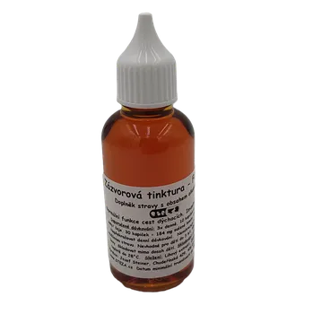 Doplněk stravy STEZA - Zázvorová tinktura - FORTE 10x 50 ml. + 1ks navíc jako dárek ! (Tinktura Zázvor)