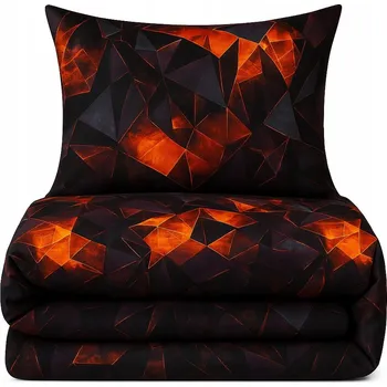 Povlečení Sada povlečení 160x200 modrá zelené klasy