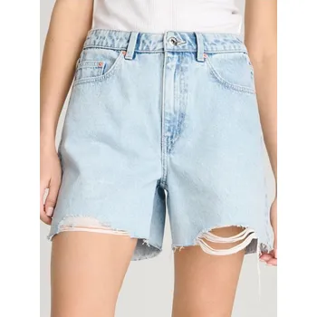 Dámské kraťasy Sinsay - Džínové bermudy - modrá - 712DB-05J - 712DB-05J-40
