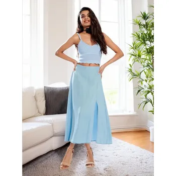 Sinsay - Bavlněný top - modrá - 7538J-05X - 7538J-05X-M-1