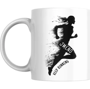 GRAVENO Hrnek „Keep Running“ se jménem