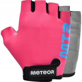 Cyklistické rukavice Cyklistické rukavice Meteor XS růžové