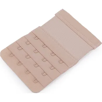 Prodloužení obvodu podprsenky šíře 70 mm čtyřřadé, malé, 3 tělová