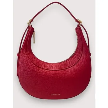 Kabelka COCCINELLE WHISPER KOŽENÁ MINI BAG SCARLET SS26