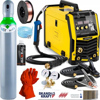 Svářečka Svářecí poloautomat MAGNUM MIG 202 EASY SYNERGIE MMA TIG 200A 230V 2T/4T