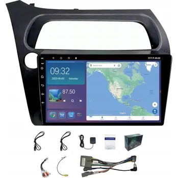 Autorádio AUTORÁDIO S GPS NAVIGACÍ HONDA CIVIC 2006-2012 CARPLAY ANDROID AUTO 2GB 64GB