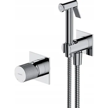 Vodovodní baterie Omnires Contour bidetová baterie pod omítku, chromová stříbrná lesklá SYSCTBI1CR