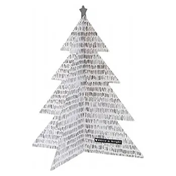 Bastion Collections Dekorace Xmas TREE - ČÁRKY, malý 16,4 cm b420075