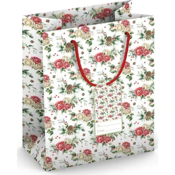 Dárková taška Alvarak Dárková taška TM - 224-502 RŮŽE A JEHLIČÍ v130106