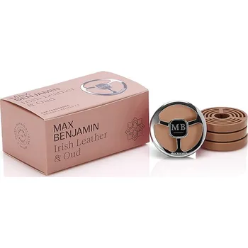 Vůně do auta Max Benjamin Vůně do auta GIFT SET 1+4, IRISH LEATHER & OUD b220031