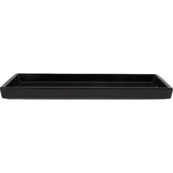 Bastion Collections TRAY BLACK MATT, podnos, 28,5x10,5x2cm b480024