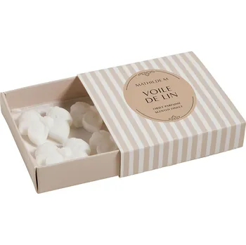 vonný vosk Mathilde M. - VOILE DE LIN, tvarovaný vonný vosk 4ks m860054