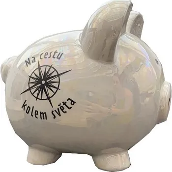 Pokladnička Albi Pokladnička velké prasátko - NA CESTU KOLEM SVĚTA 7620096