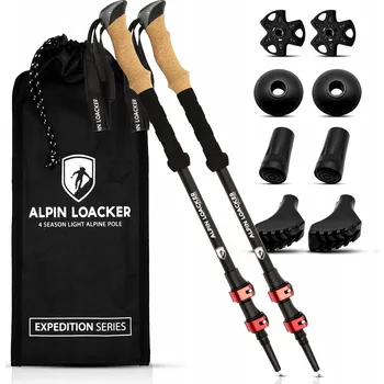 Trekingová hůl Alpin Loacker Trekové hole, Turistické, Hliníkové