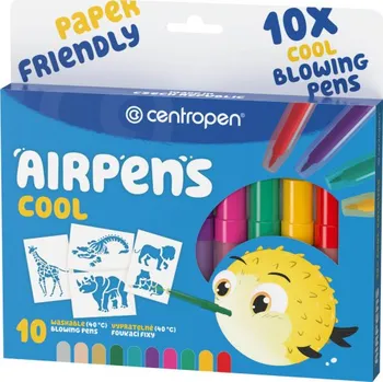 Foukací fixy Centropen AirPens 1500/10 - Cool / sada 10 ks
