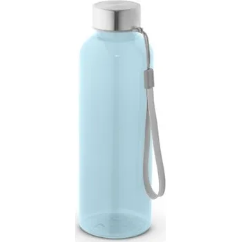 Láhev ENDERS M. Recyklovaného PET (100% rPET) láhev s lesklým průsvitným povrchem 600 ml - Modrá Aqua