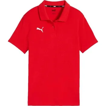 Dámské oblečení Dámské polo triko Puma TEAMGOAL CASUALS POLO W XXL Červená, Bílá