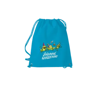 Sportovní vak Bastard Žábavné narozeniny vak Blue Atol