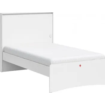 Postel Studentská postel 120x200cm s USB Vendella - bílá