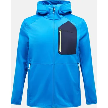 Pánská mikina MIKINA PEAK PERFORMANCE M UTILITY LIGHT ZIP HOOD BRILLIANT BLUE