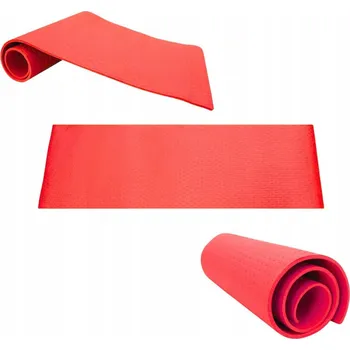 podložka na cvičení Podložka na cvičení Małpiszon 190 cm x 90 cm červená