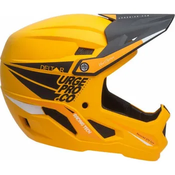 Sportovní chránič URGE Celoodpružená helma na kolo Urge Deltar 57–58cm ŽLUTÁ