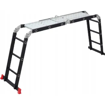 Žebřík Draumet hliníkový Žebřík 3 do 150 kg