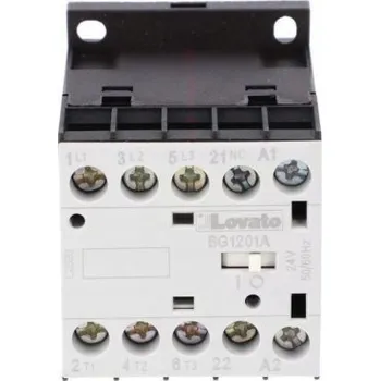 Stykač Silový stykač 3P 12A 5,7kW při 400VAC AC3, cívka 24VAC, 0Z 1R 11BG1201A024