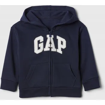 Chlapecká mikina GAP dětská mikina bavlna modrá, velikost 104